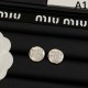 Precious Item 2024SS Earrings MIU MIU Miu Miu Precious Item 2024SS Earrings MIU MIU Miu Miu