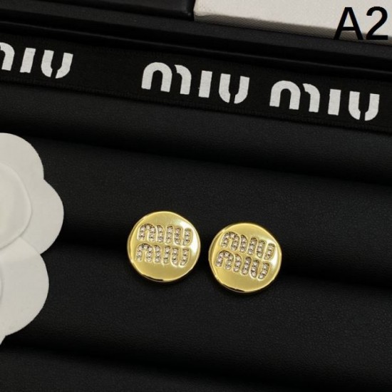 Precious Item 2024SS Earrings MIU MIU Miu Miu Precious Item 2024SS Earrings MIU MIU Miu Miu