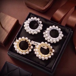 Featured new brand 2024SS earrings MIU MIU Miu Miu
