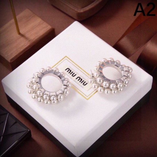 Featured new brand 2024SS earrings MIU MIU Miu Miu Featured new brand 2024SS earrings MIU MIU Miu Miu