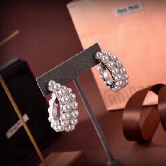Featured new brand 2024SS earrings MIU MIU Miu Miu Featured new brand 2024SS earrings MIU MIU Miu Miu