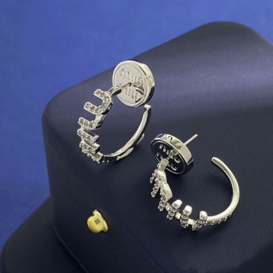 Happy to be restocked 2024SS earrings MIU MIU Miu Miu Happy to be restocked 2024SS earrings MIU MIU Miu Miu