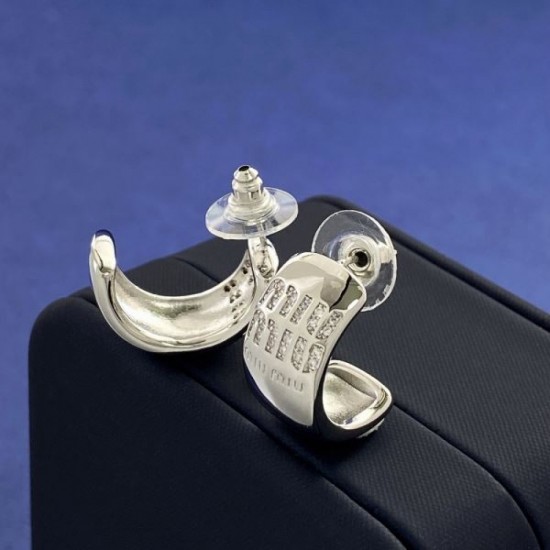 Limited Edition Print 2024SS Earrings MIU MIU Limited Edition Print 2024SS Earrings MIU MIU