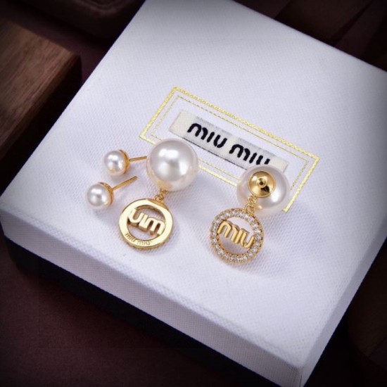 2024SS MIU MIU Miu Miu earrings Good summer item 2024SS MIU MIU Miu Miu earrings Good summer item