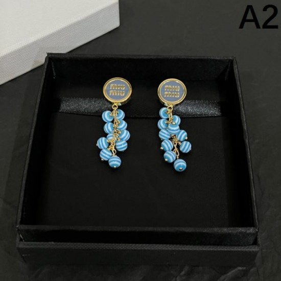 2024SS MIU MIU Miu Miu earrings summer adult casual 2024SS MIU MIU Miu Miu earrings summer adult casual