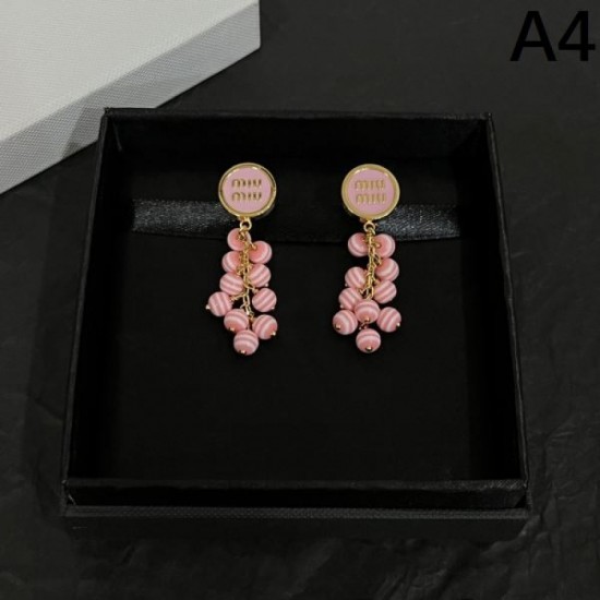 2024SS MIU MIU Miu Miu earrings summer adult casual 2024SS MIU MIU Miu Miu earrings summer adult casual