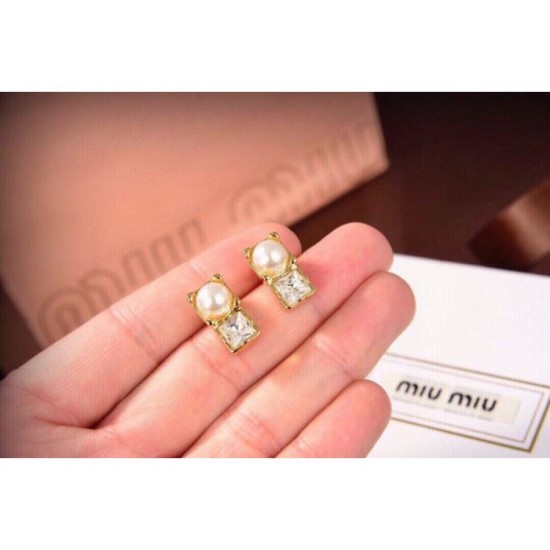 MIU MIU Miu Miu New Item 2024SS Earrings MIU MIU Miu Miu New Item 2024SS Earrings