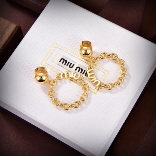 MIU MIU Excellent Quality 2024SS Earrings MIU MIU Excellent Quality 2024SS Earrings