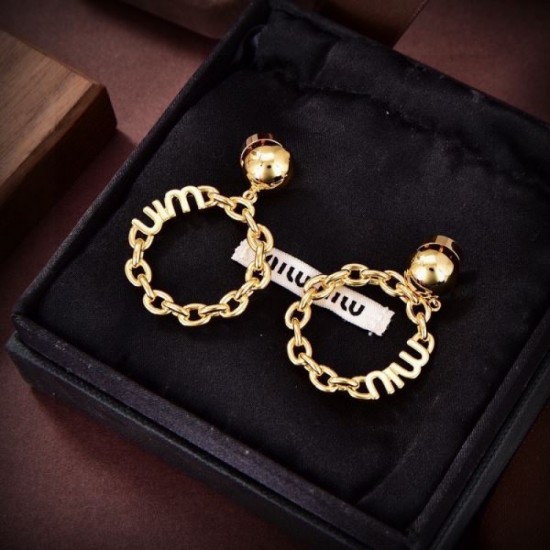 MIU MIU Excellent Quality 2024SS Earrings MIU MIU Excellent Quality 2024SS Earrings