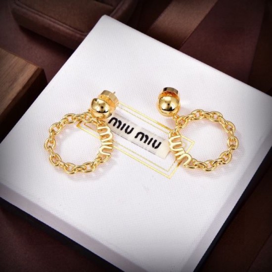MIU MIU Excellent Quality 2024SS Earrings MIU MIU Excellent Quality 2024SS Earrings