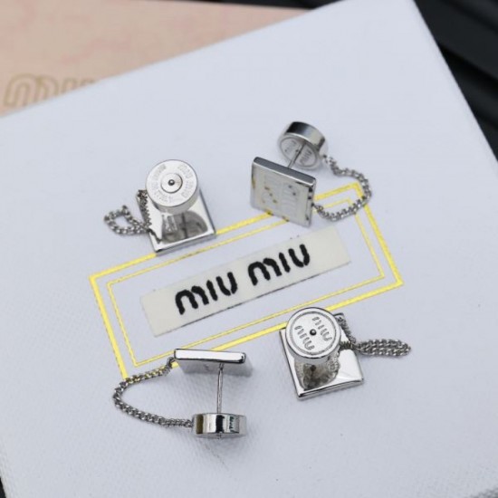 MIU MIU Highly Used 2024SS Earrings MIU MIU Highly Used 2024SS Earrings