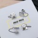 MIU MIU Highly Used 2024SS Earrings MIU MIU Highly Used 2024SS Earrings