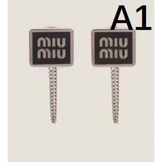 MIU MIU Extremely popular 2024SS earrings MIU MIU Extremely popular 2024SS earrings