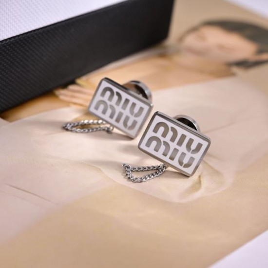 MIU MIU Extremely popular 2024SS earrings MIU MIU Extremely popular 2024SS earrings