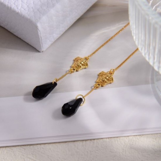 Unique brand 2024SS earrings VERSACE Versace Unique brand 2024SS earrings VERSACE Versace