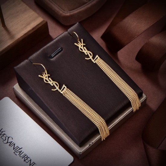Latest Style 2024SS Earrings YSL Yves Saint Laurent Latest Style 2024SS Earrings YSL Yves Saint Laurent