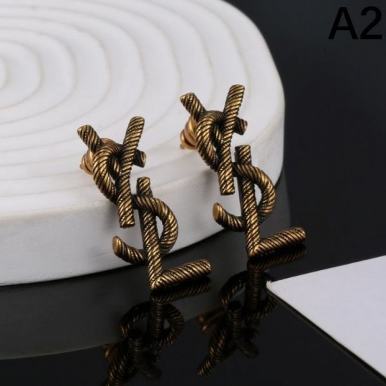 YSL Yves Saint Laurent Popular 2024SS Earrings YSL Yves Saint Laurent Popular 2024SS Earrings