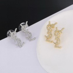 YSL Yves Saint Laurent support skyrockets 2024SS earrings
