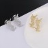 YSL Yves Saint Laurent support skyrockets 2024SS earrings