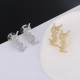 YSL Yves Saint Laurent support skyrockets 2024SS earrings YSL Yves Saint Laurent support skyrockets 2024SS earrings