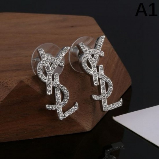 YSL Yves Saint Laurent support skyrockets 2024SS earrings YSL Yves Saint Laurent support skyrockets 2024SS earrings