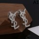 YSL Yves Saint Laurent support skyrockets 2024SS earrings YSL Yves Saint Laurent support skyrockets 2024SS earrings