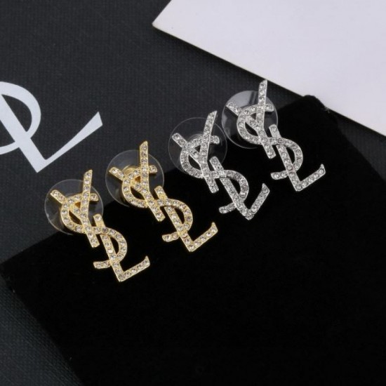 YSL Yves Saint Laurent support skyrockets 2024SS earrings YSL Yves Saint Laurent support skyrockets 2024SS earrings