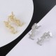 YSL Yves Saint Laurent support skyrockets 2024SS earrings YSL Yves Saint Laurent support skyrockets 2024SS earrings