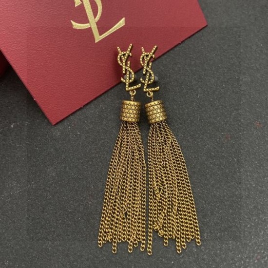 YSL Yves Saint Laurent local price sale 2024SS earrings YSL Yves Saint Laurent local price sale 2024SS earrings
