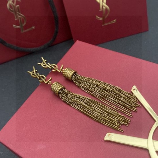YSL Yves Saint Laurent local price sale 2024SS earrings YSL Yves Saint Laurent local price sale 2024SS earrings