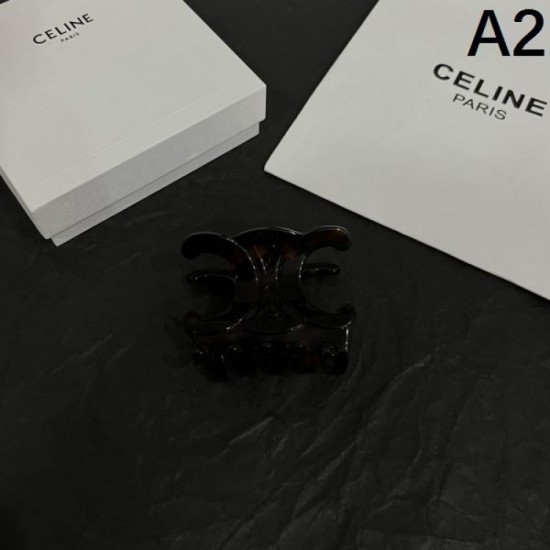 CELINE 2024SS hair ornament that gives the impression of a fashionable expert CELINE 2024SS hair ornament that gives the impression of a fashionable expert