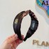 Comfortable to wear even in summer 2024SS hair ornament FENDI
