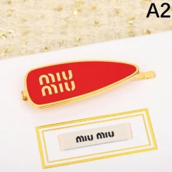Trendy style! 2024SS Hair Ornament MIU MIU Miu Miu