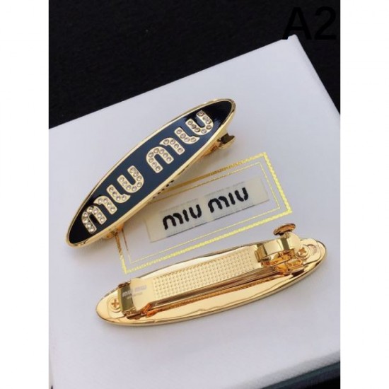 New Limited Quantity Sale 2024SS Hair Ornament MIU MIU Miu Miu New Limited Quantity Sale 2024SS Hair Ornament MIU MIU Miu Miu