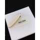 New Limited Quantity Sale 2024SS Hair Ornament MIU MIU Miu Miu New Limited Quantity Sale 2024SS Hair Ornament MIU MIU Miu Miu