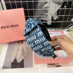 Mature texture 2024SS hair ornament MIU MIU Miu Miu