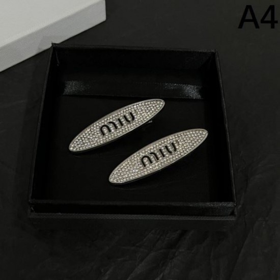 MIU MIU Adult casual 2024SS hair ornament MIU MIU Adult casual 2024SS hair ornament