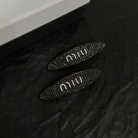 MIU MIU Adult casual 2024SS hair ornament MIU MIU Adult casual 2024SS hair ornament