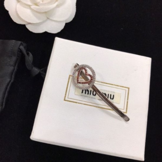 MIU MIU Miu Miu Super Rare Popular Sale 2024SS Hair Ornament MIU MIU Miu Miu Super Rare Popular Sale 2024SS Hair Ornament
