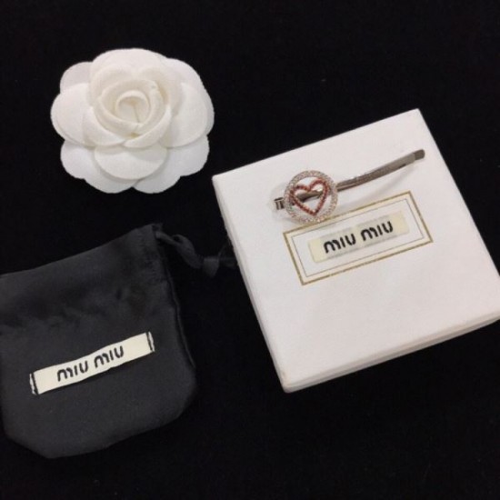 MIU MIU Miu Miu Super Rare Popular Sale 2024SS Hair Ornament MIU MIU Miu Miu Super Rare Popular Sale 2024SS Hair Ornament