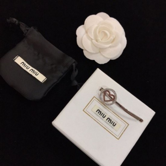 MIU MIU Miu Miu Super Rare Popular Sale 2024SS Hair Ornament MIU MIU Miu Miu Super Rare Popular Sale 2024SS Hair Ornament