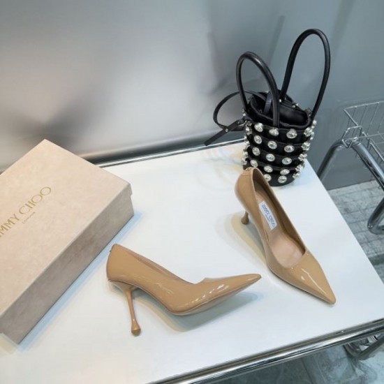 2024SS Popular Present JIMMY CHOO Jimmy Choo Women's High Heels 2024SS Popular Present JIMMY CHOO Jimmy Choo Women's High Heels