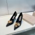 2024SS Elegant JIMMY CHOO Women's High Heels for Adults