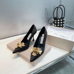 2024SS Elegant JIMMY CHOO Women's High Heels for Adults