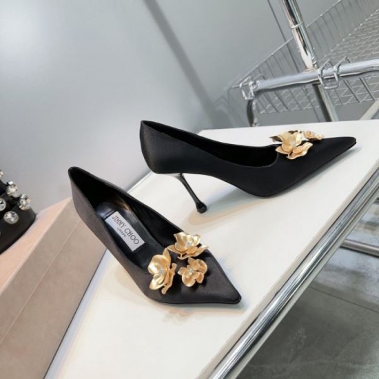 2024SS Elegant JIMMY CHOO Women's High Heels for Adults 2024SS Elegant JIMMY CHOO Women's High Heels for Adults