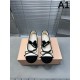 2024SS Featured Summer New Items MIU MIU Women's High Heels 2024SS Featured Summer New Items MIU MIU Women's High Heels