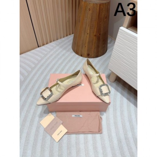 2024SS In Stock Immediately Available MIU MIU Women's High Heels 2024SS In Stock Immediately Available MIU MIU Women's High Heels