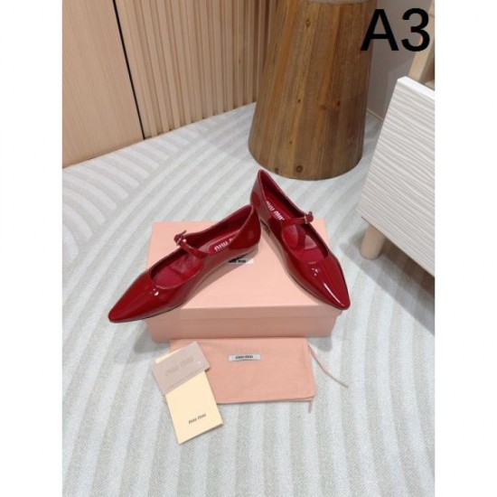 2024SS Scandinavian brand MIU MIU Miu Miu women's high heels 2024SS Scandinavian brand MIU MIU Miu Miu women's high heels