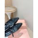 2024SS Scandinavian brand MIU MIU Miu Miu women's high heels 2024SS Scandinavian brand MIU MIU Miu Miu women's high heels