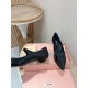 2024SS Scandinavian brand MIU MIU Miu Miu women's high heels 2024SS Scandinavian brand MIU MIU Miu Miu women's high heels